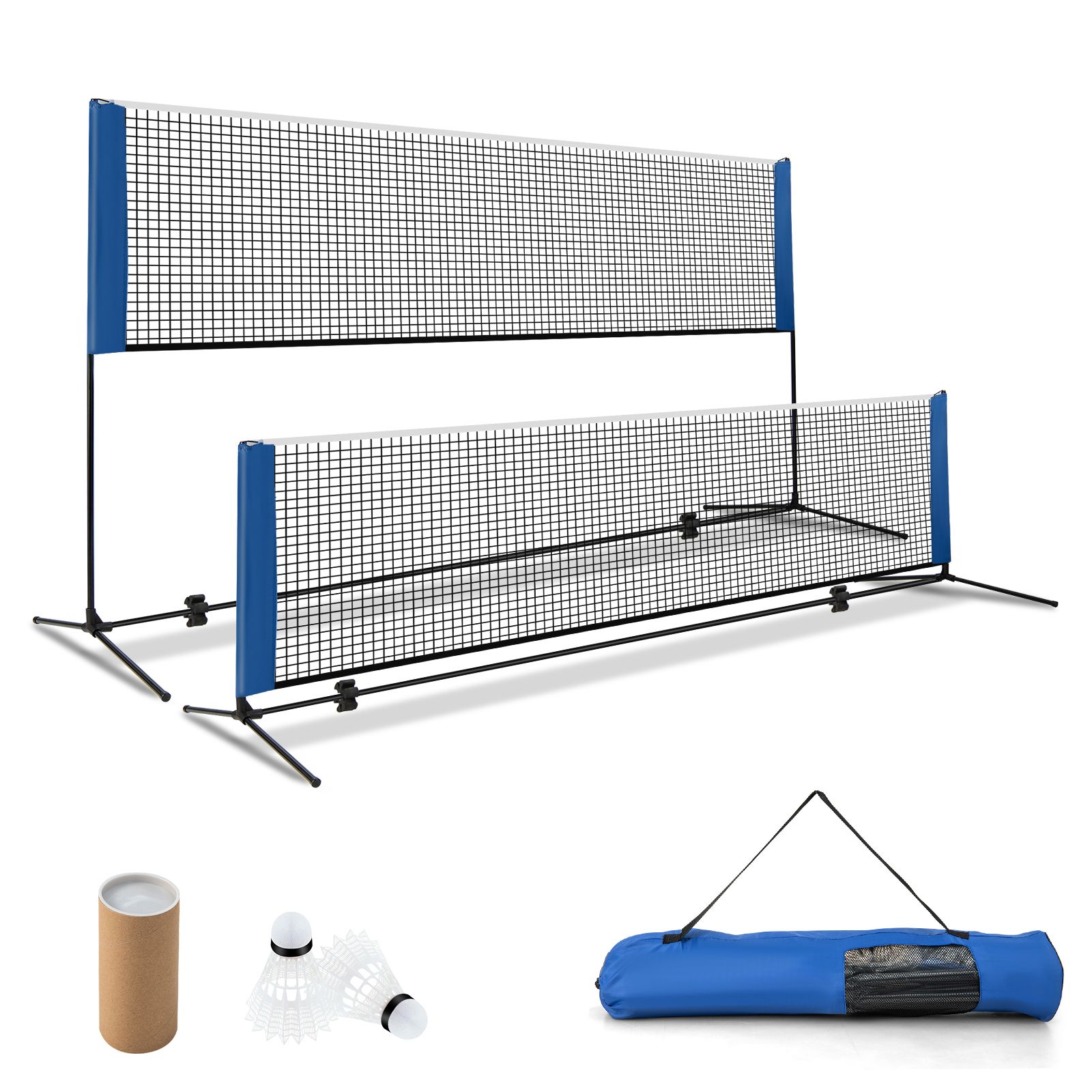 Portable Badminton Beach Volleyball Tennis Training Net