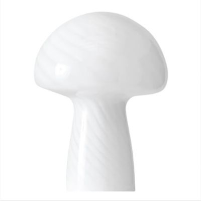 Mushroom LED настольная лампа из матового стекла – 13"