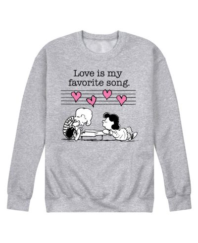 Мужская флисовая толстовка AIRWAVES Peanuts Love is Favorite Song