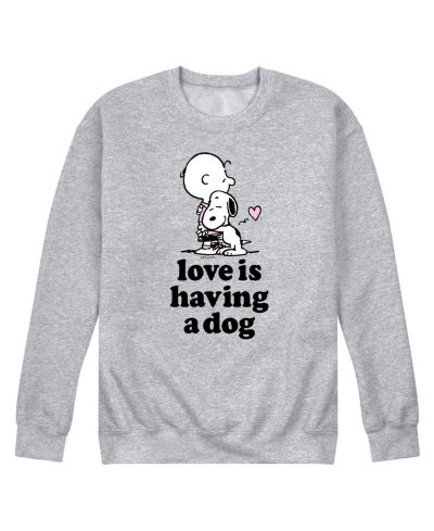 Мужская флисовая толстовка AIRWAVES Snoopy Peanuts Love is Having a Dog