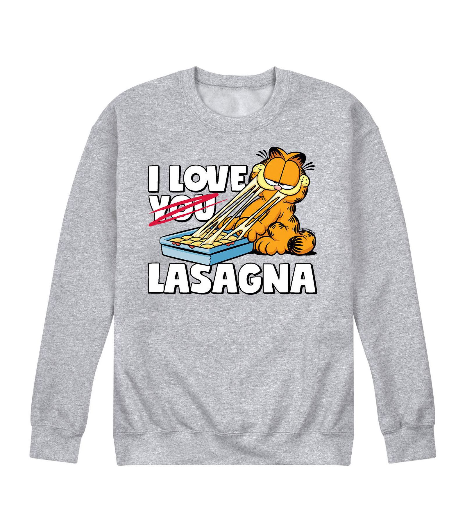 Мужской флисовый свитшот AIRWAVES Garfield Love Lasagna