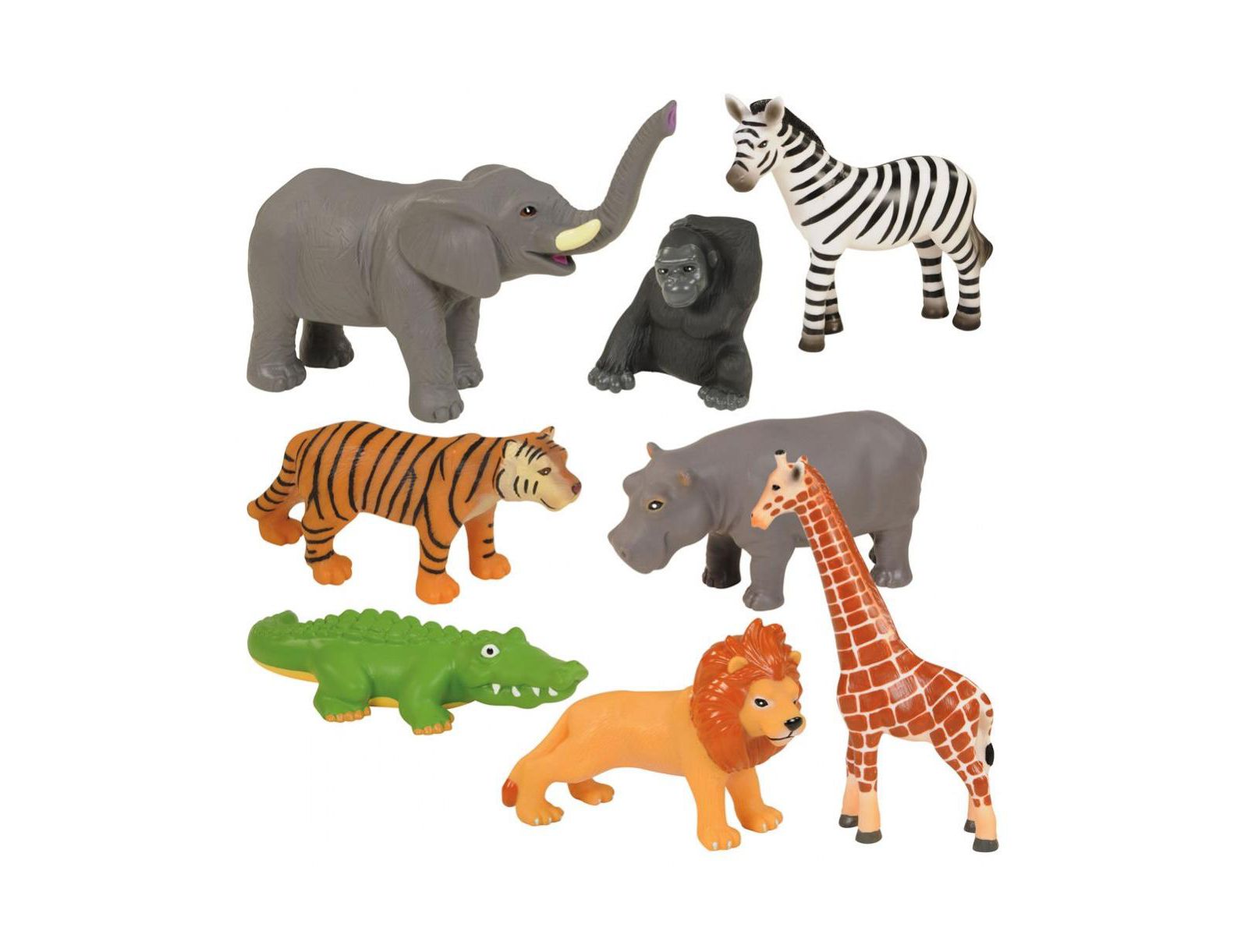 Набор животных Jungle Animal от Kaplan Early Learning, 8 шт.