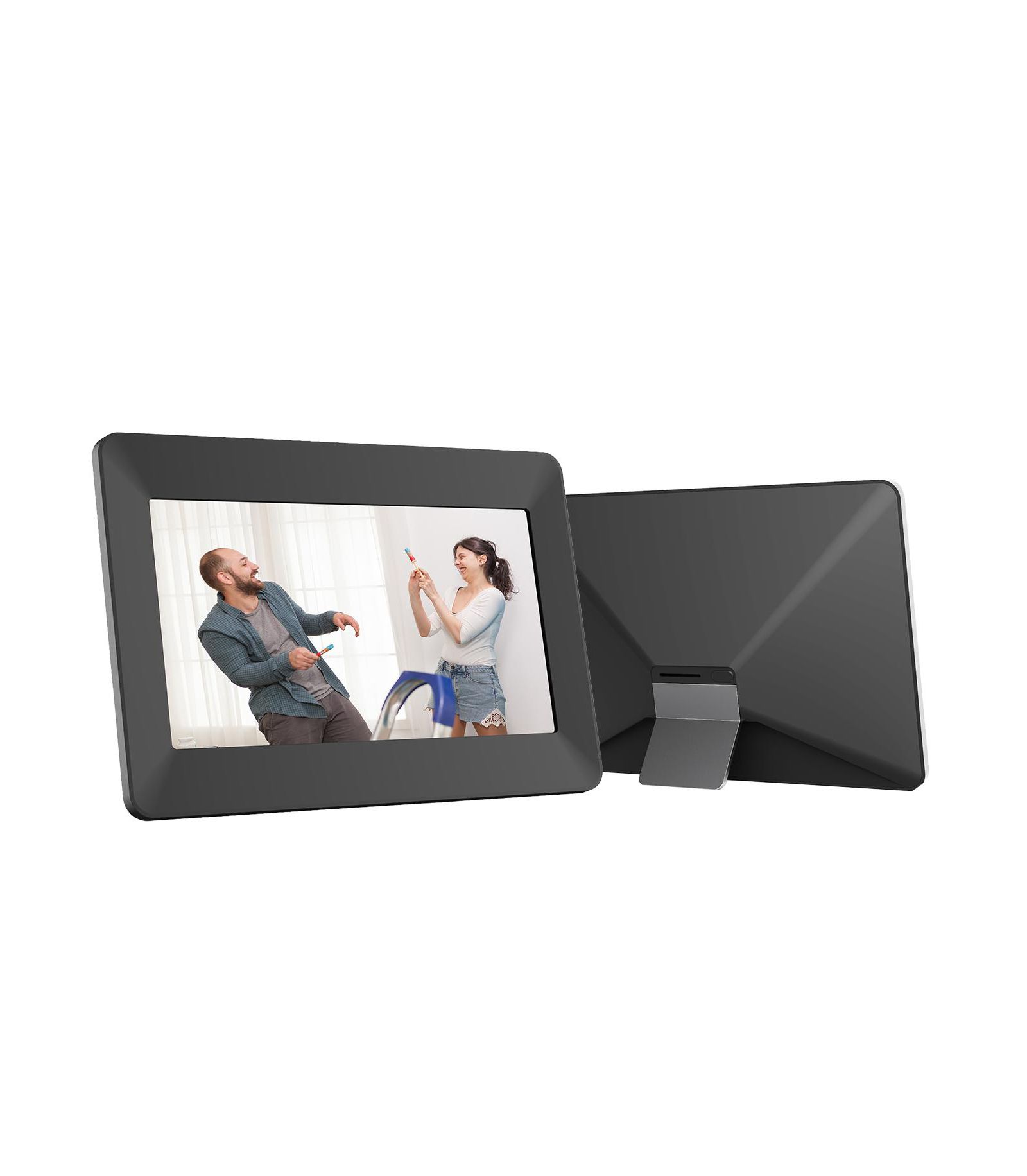 Eco4life 10.1" WiFi Alexa-Compatible Digital Photo Frame for iOS and Android