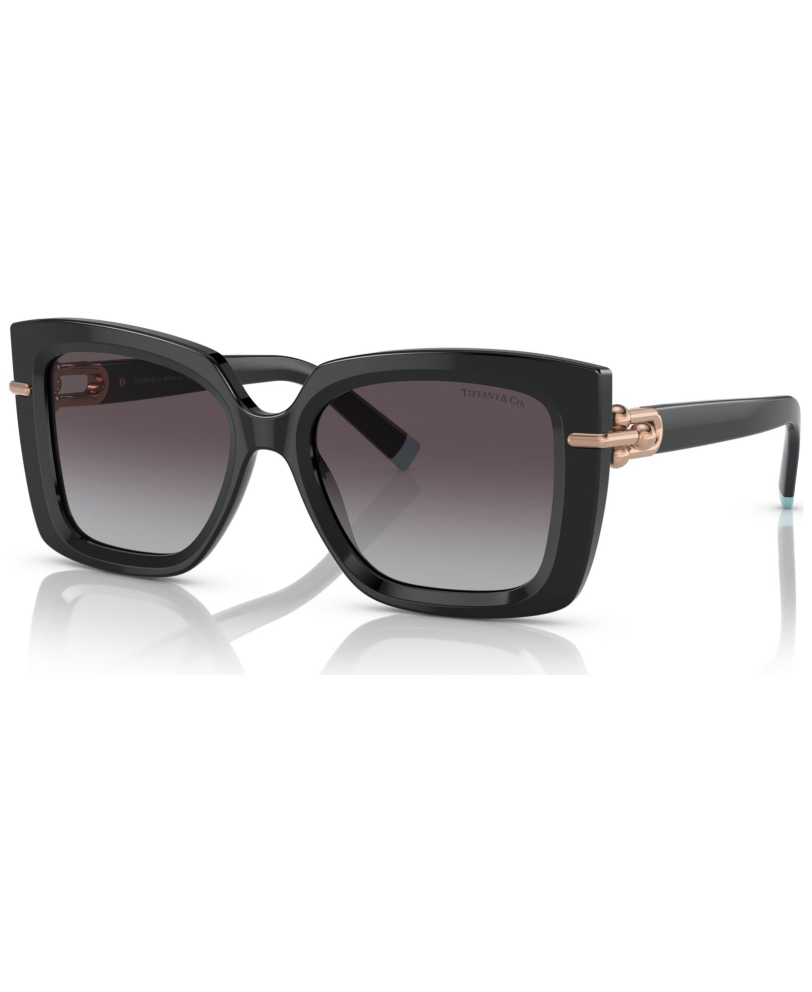 Tiffany & Co. Women's Low Bridge Fit Sunglasses, TF4199F53-Y
