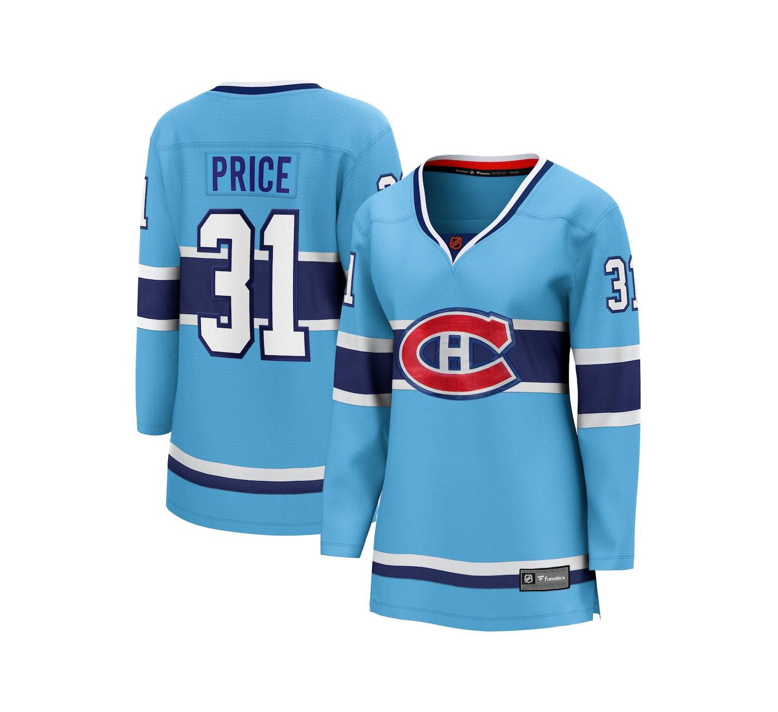 Женская джерси Fanatics Carey Price Montreal Canadiens Special Edition 2.0 Breakaway Player