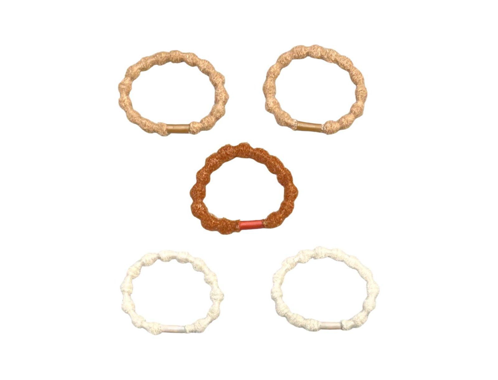 Hair Tie Set of 5 - Light Hair