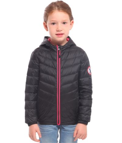 Rokka&Rolla Little Girls Ultra Light Packable Down Puffer Jacket