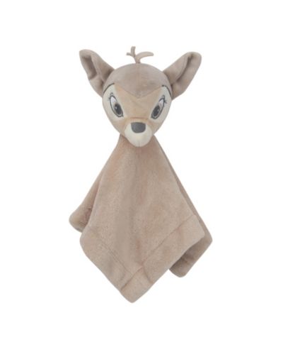 Уютное одеяло Lambs & Ivy Disney Bambi Deer/Fawn Security Blanket/Lovey - Taupe