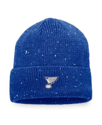 Мужская вязаная шапка Fanatics Blue St. Louis Blues Authentic Pro Rink Pinnacle