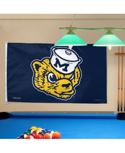 Wincraft Флаг Michigan Wolverines College Vault Logo, односторонний, 3' x 5'