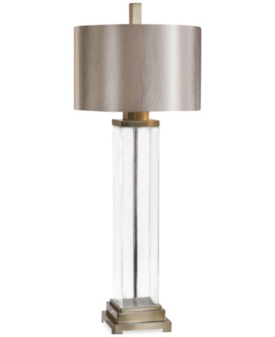 Настольная лампа из прозрачного стекла Uttermost Drustan