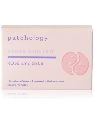 Patchology охлаждающие гелевые маски для глаз Rosé, 30 пар