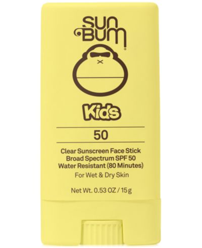 Sun Bum Kids Sunscreen Face Stick SPF 50, 0.53 oz.
