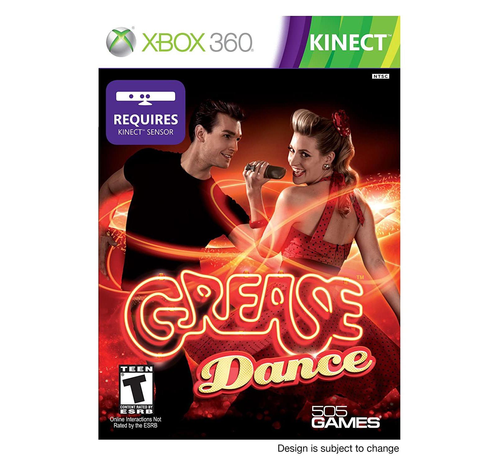 Игра Grease Kinect™ Sensor Party Game для Xbox 360