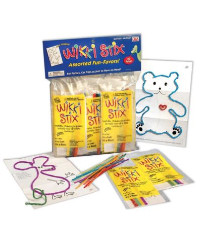 Wikki Stix набор разноцветных палочек