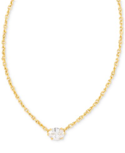 Gold/White Cz Crystal