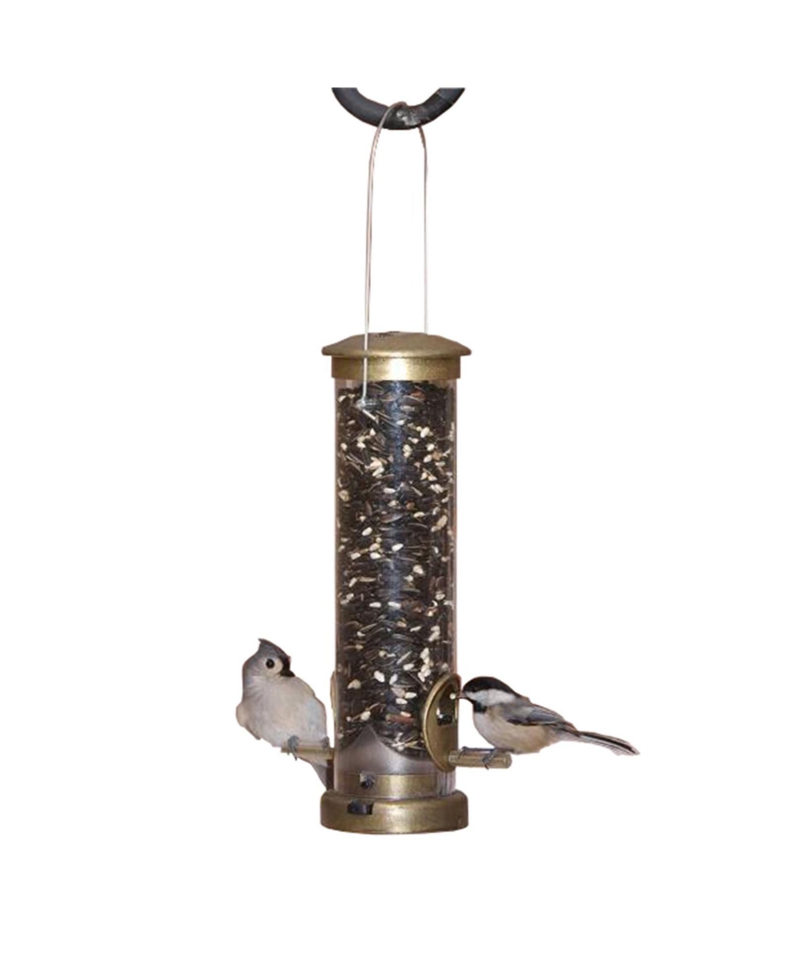 Кормушка для птиц Aspects (ASP394) Quick-Clean Seed Tube, Antique Brass