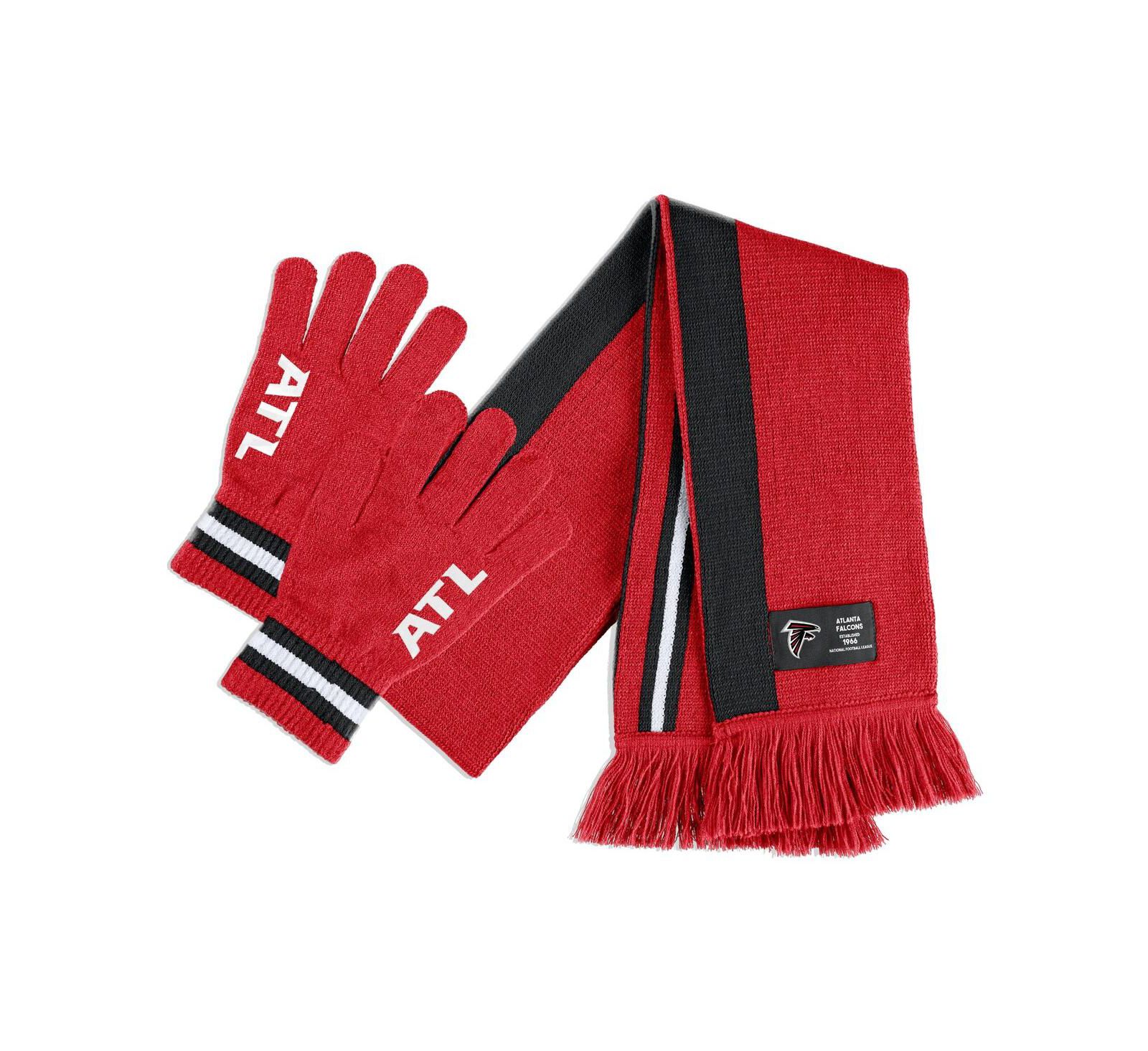 Женский комплект шарф и перчатки WEAR by Erin Andrews Atlanta Falcons
