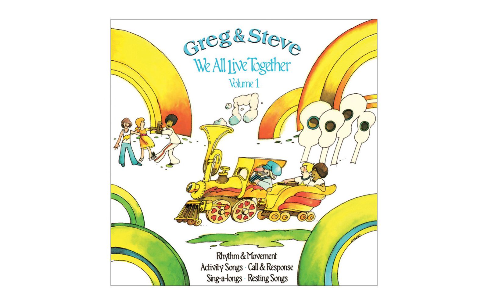 Creative Teaching Press Greg and Steve: We All Live Together CD - набор из 4 шт