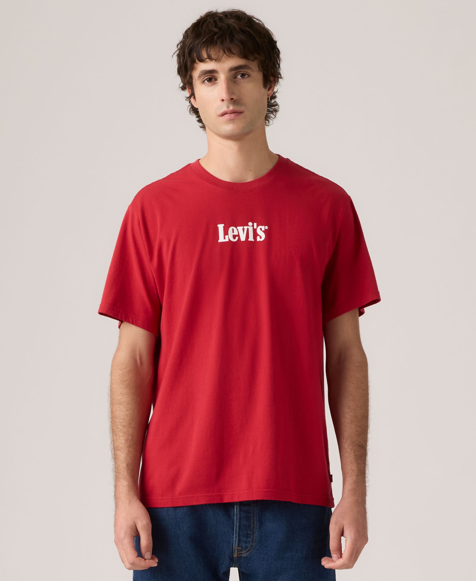 Levi's Men's Relaxed-Fit Box Tab Logo Crewneck T-shirt