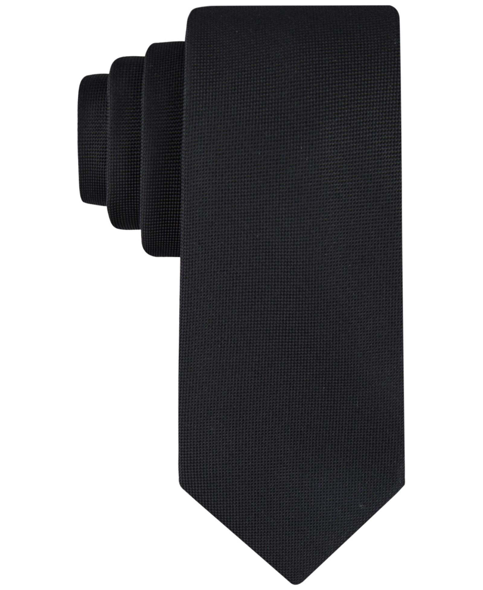 Calvin Klein Мужской Silver-Spun Solid Tie