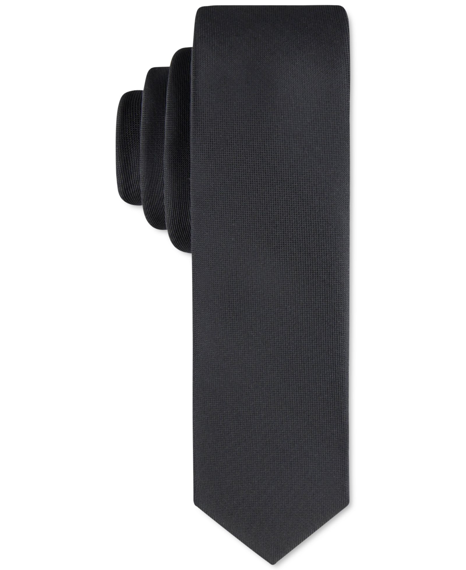 Calvin Klein Men's Liquid Luxe Skinny 2" Solid Tie