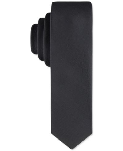 Calvin Klein Men's Liquid Luxe Skinny 2" Solid Tie