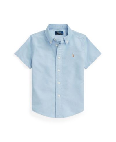 Рубашка Polo Ralph Lauren Boys' 2T-7 Oxford Short-Sleeve Shirt