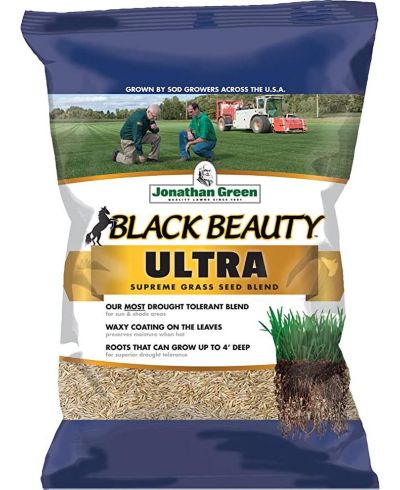 Смесь семян травы Jonathan Green Black Beauty Ultra, мешок 50 lb