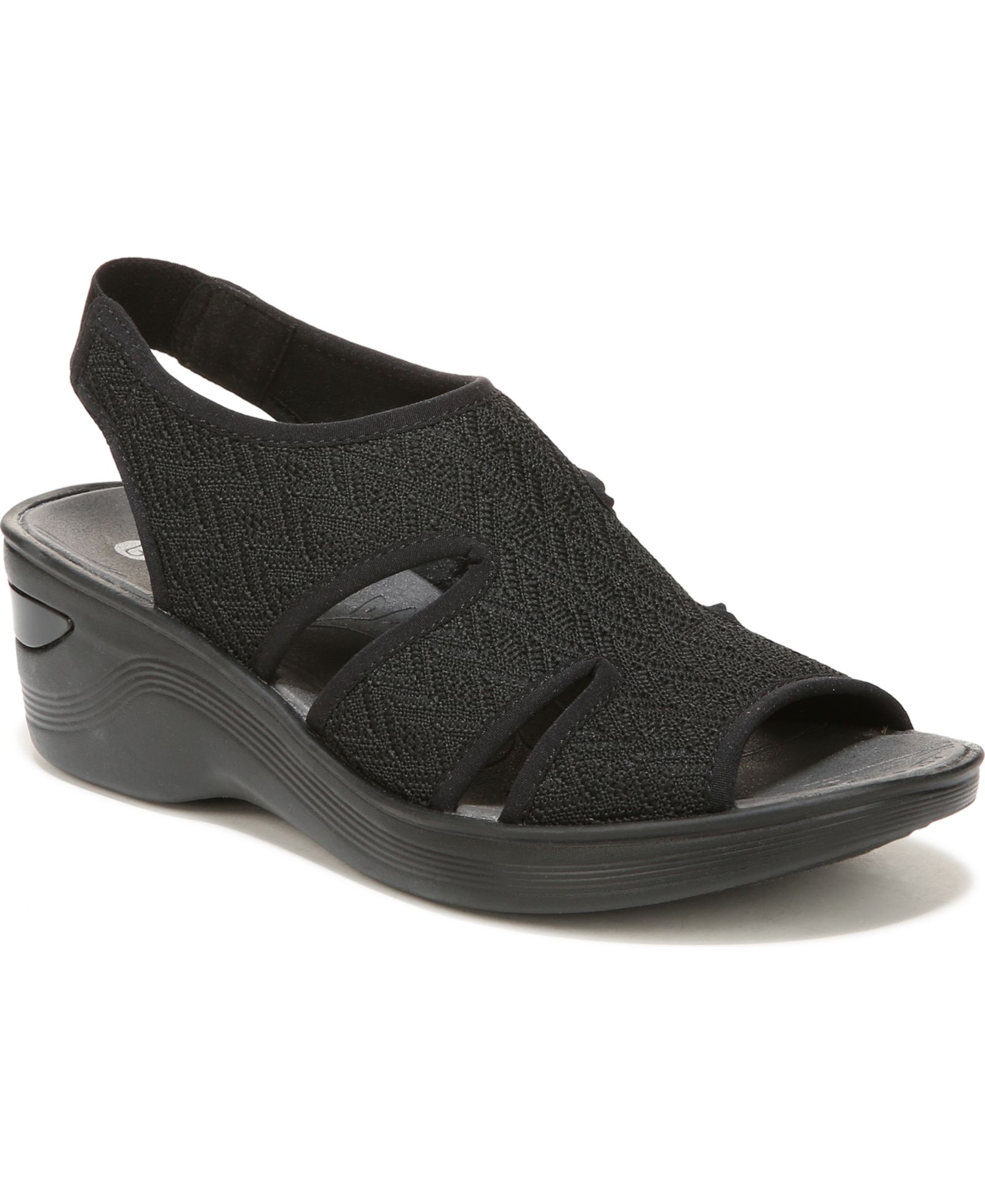 Сандалии на платформе BZees Daytona Washable Slingback Wedge Sandals