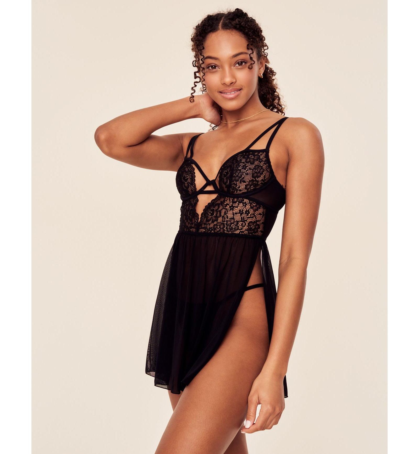 Женский комплект нижнего белья Adore Me Rae Unlined Babydoll & G-String