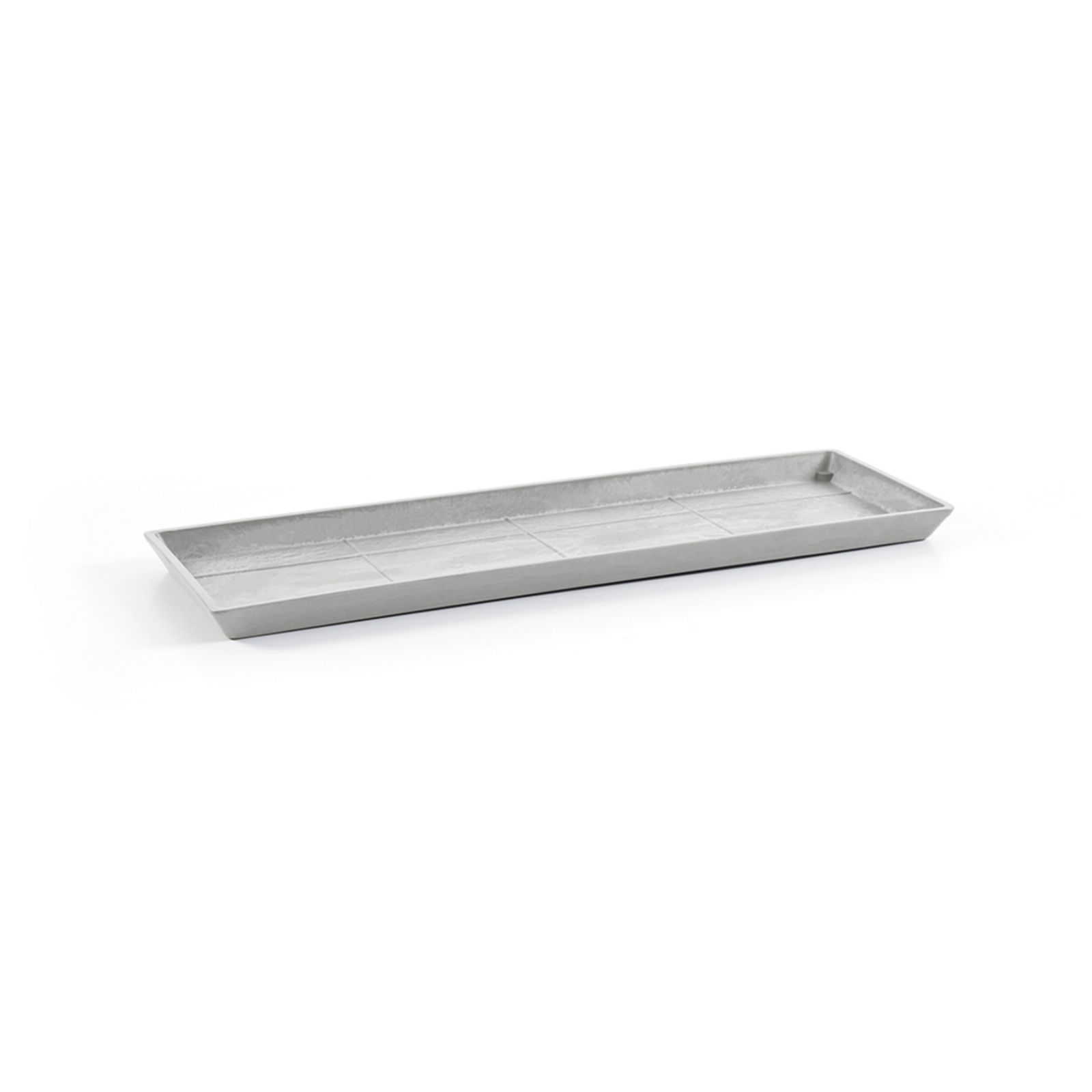 Прямоугольное кашпо Ecopots Modern Plastic Rectangular Planter Saucer, 17.7in