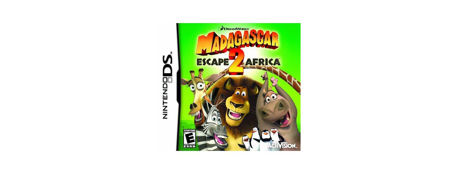 Madagascar 2: Escape 2 Africa Action Adventure Nintendo DS