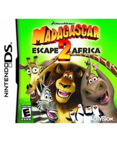 Madagascar 2: Escape 2 Africa Action Adventure Nintendo DS