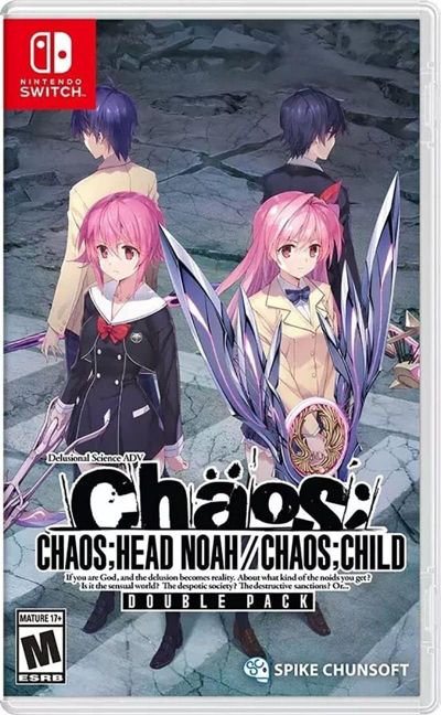 Chaos:Head Noah/Chaos:Child Double Pack Steelbook Nintendo Switch