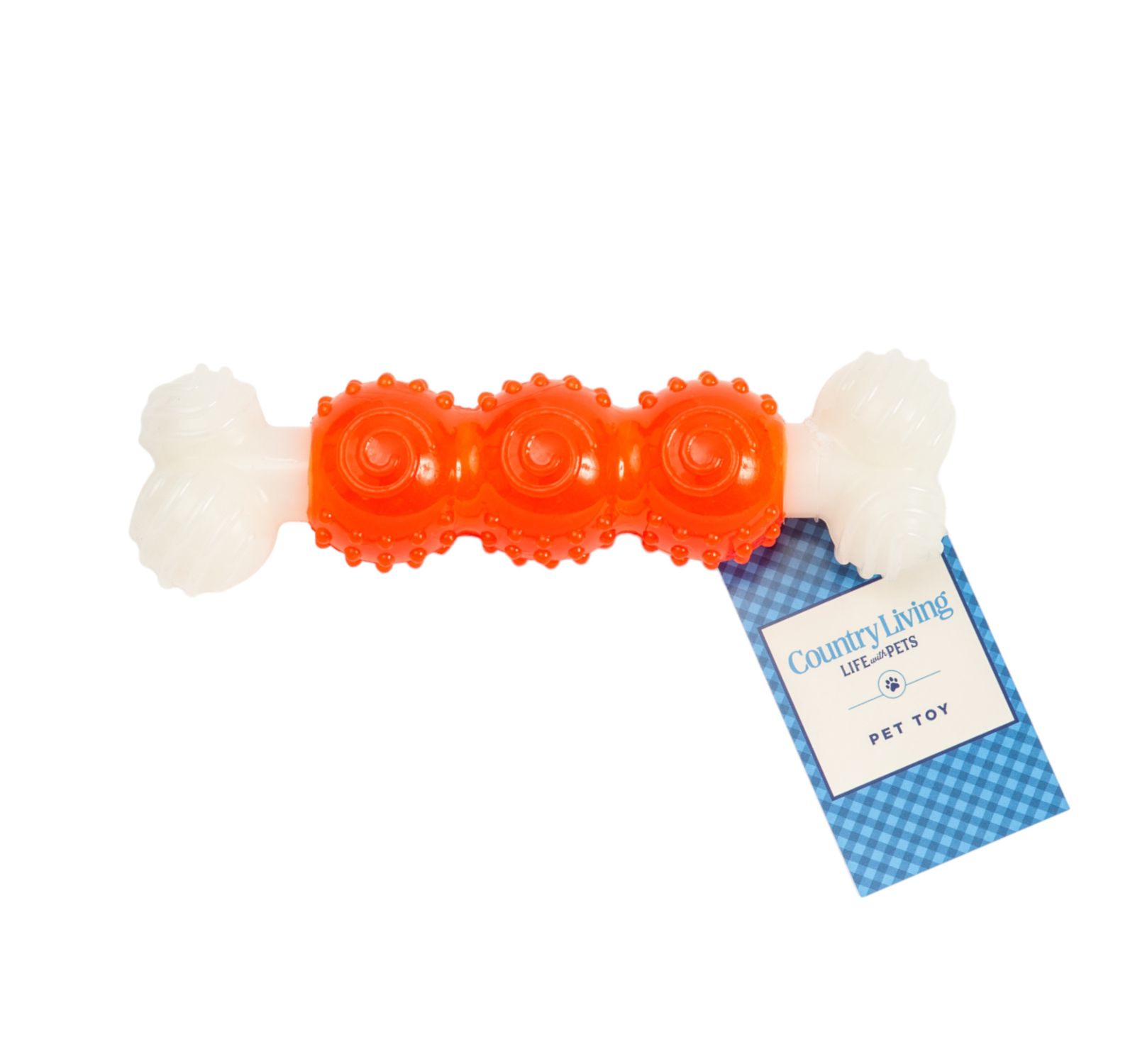 Игрушка для собак Country Living Bone-a-Treat Dog Chew Toy Bone - Promote Dental Health & Engaging Playtime
