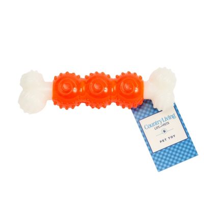 Country Living Bone-a-Treat Dog Chew Toy Bone - Promote Dental Health & Engaging Playtime