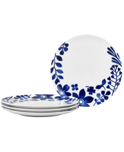 Обеденные тарелки Noritake Sandefjord Set of 4 Coupe, 11"