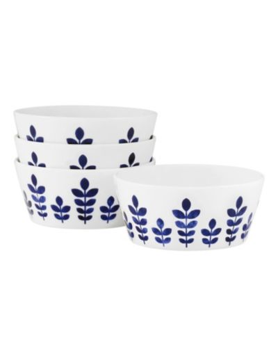 Noritake Sandefjord набор из 4 фруктовых салатников, 5.50", 15 oz.