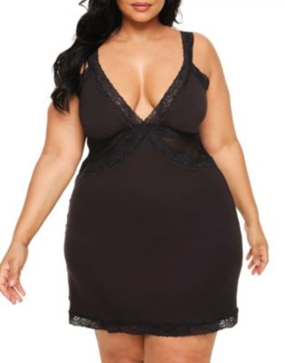 Платье-комбинация Adore Me Plus Size Primrosa Slip
