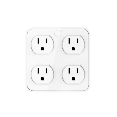 Eco4life Smart WiFi розетка — Surge Protector с 4 AC Outlets и 4 USB Ports, совместима с Alexa и Google Home