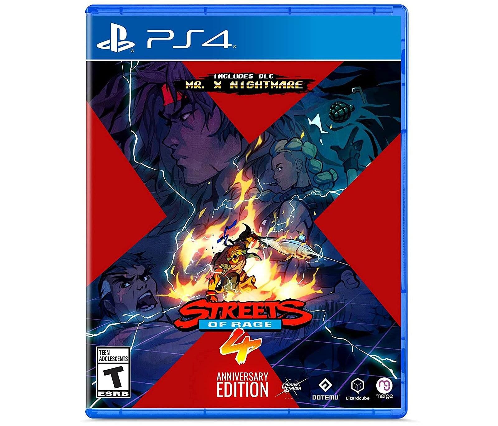 STREETS OF RAGE 4 ANNIVERSARY EDITION - PlayStation 4