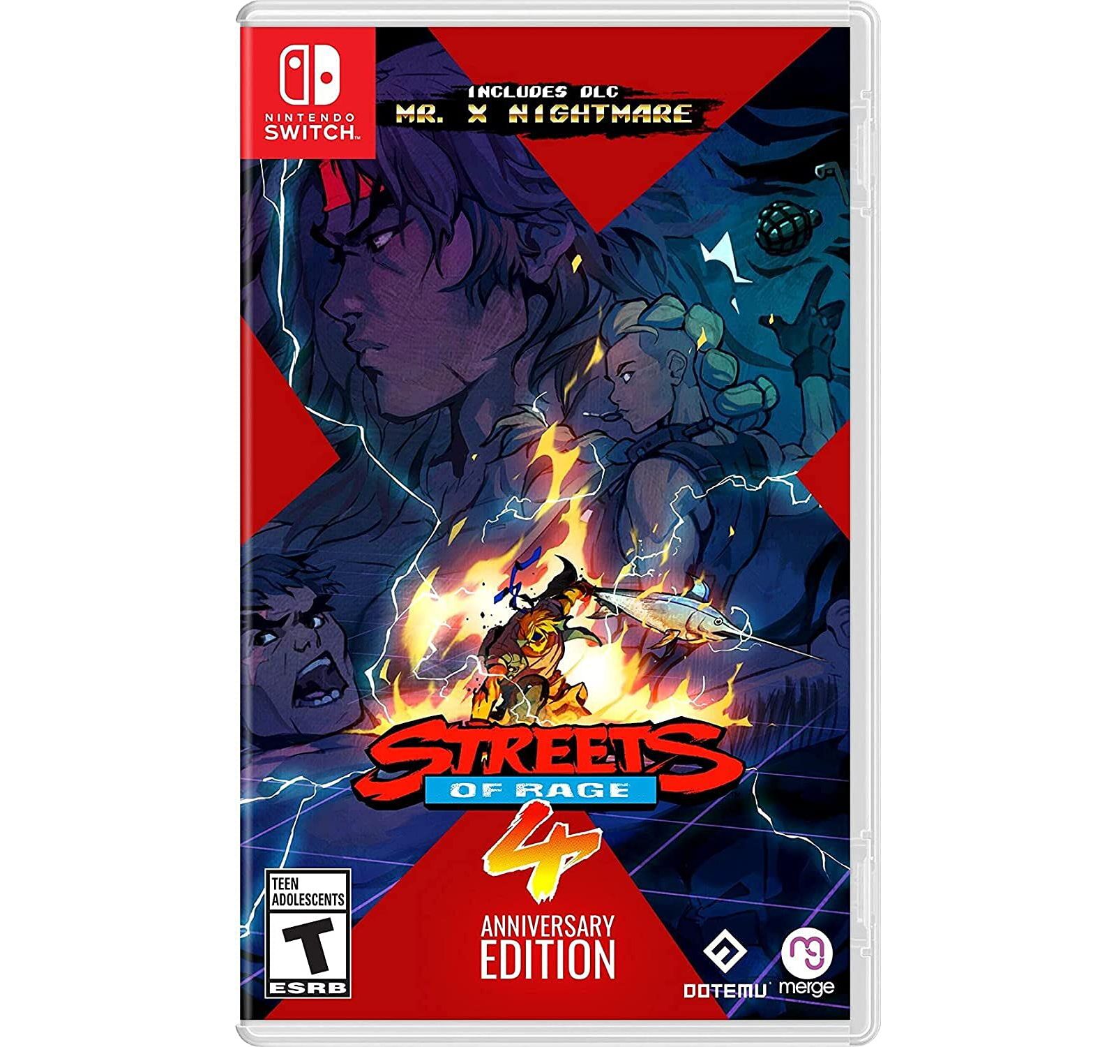 Streets of Rage 4 Anniversary Edition Nintendo Switch