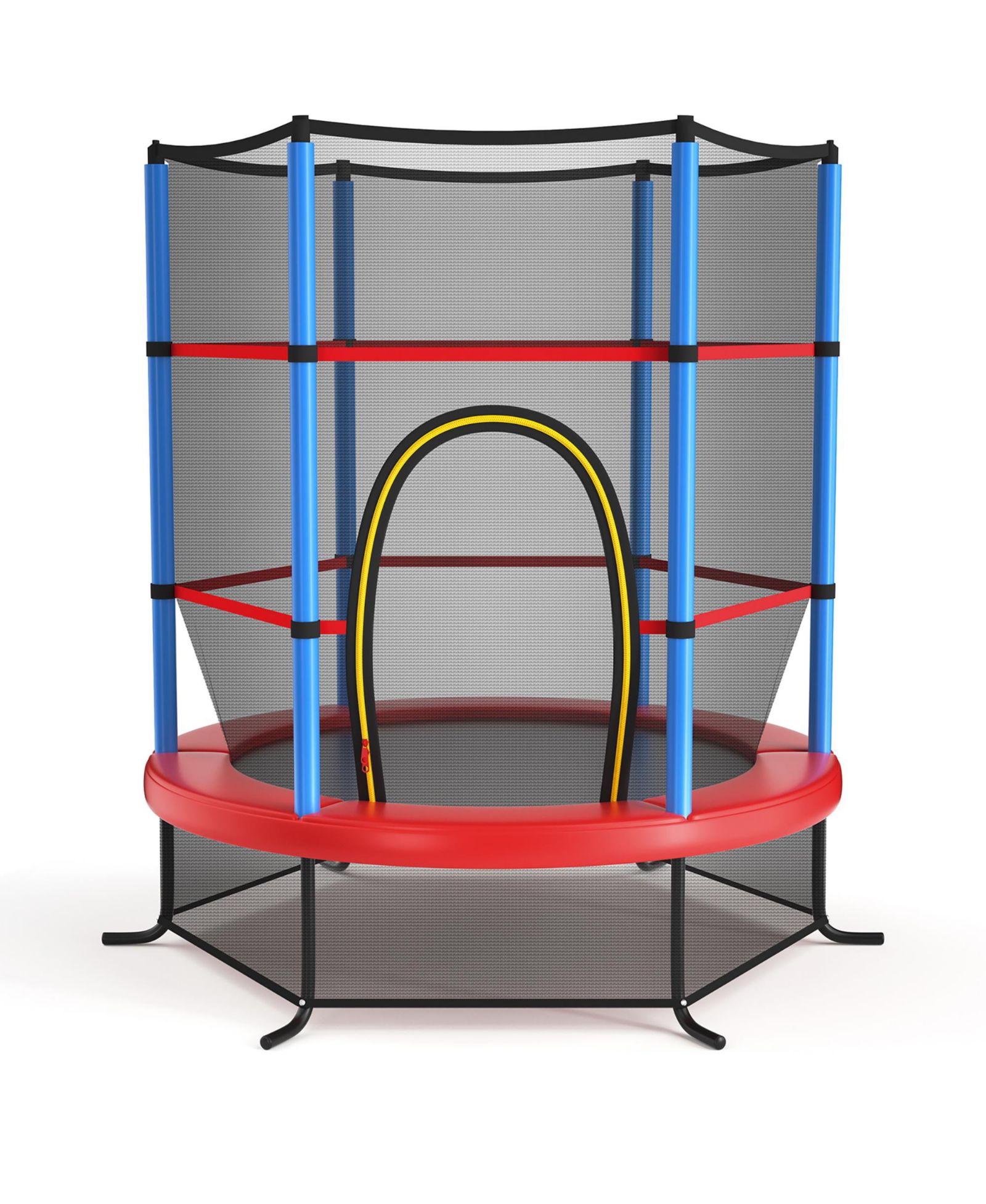 55" Kids Trampoline Bouncing Jumping Mat Recreational Trampoline