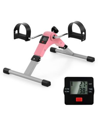 Under Desk Exercise Bike Pedal Exerciser with LCD Display