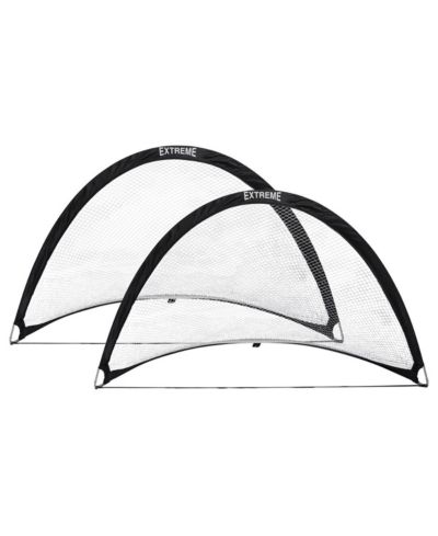 Champion Sports Children's Large Soccer Pop Up Goal for Beginners or Experienced Players