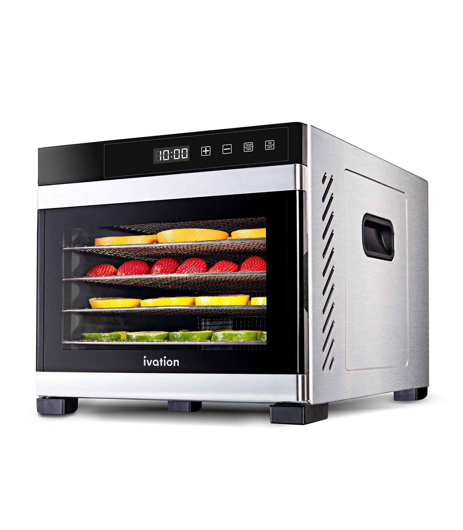 Ivation 6 Stainless Steel Tray Food Dehydrator