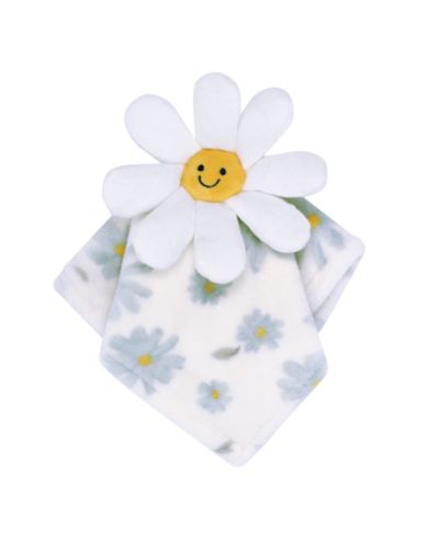 Мягкое одеяло Lambs & Ivy Sweet Daisy Lovey White Flower Plush Security