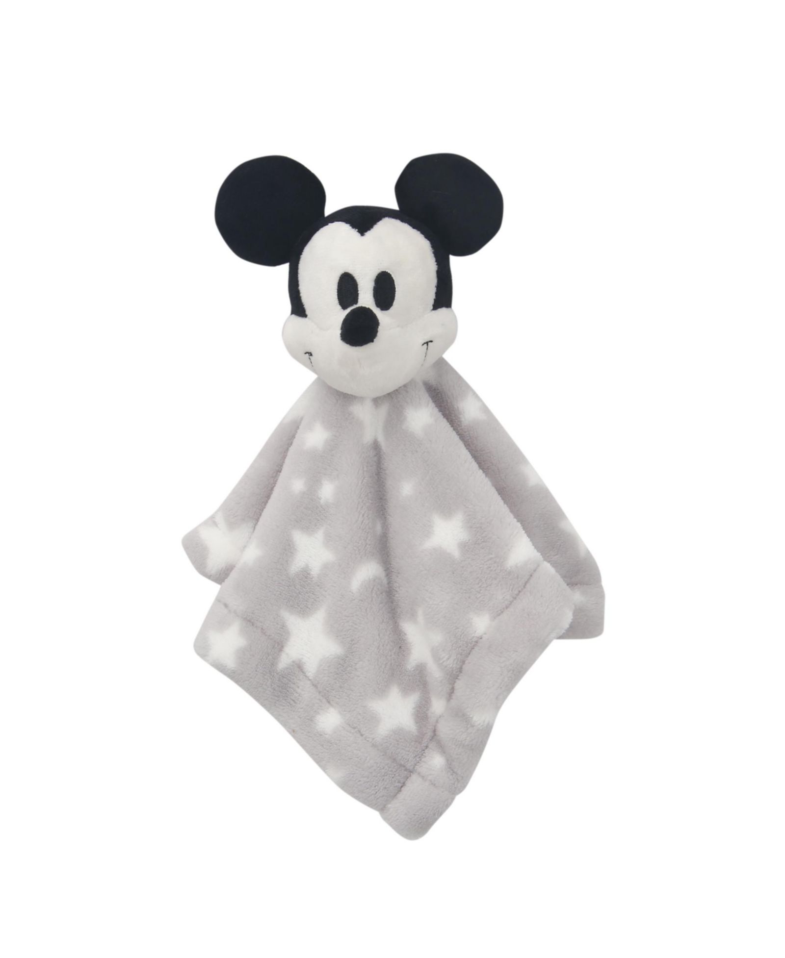 Детское одеяло-любовь Lambs & Ivy Disney Baby Mickey Mouse серого цвета с звездами