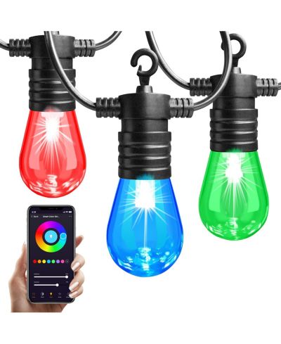 Eco4Life Уличные умные садовые светильники RGB LED 48FT